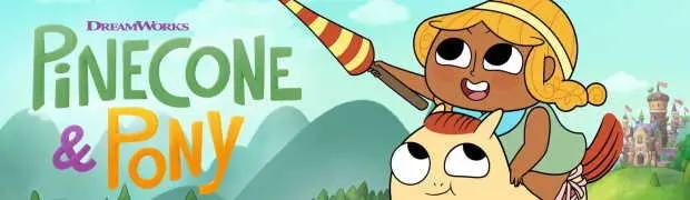 Храбрая Пинекон и Пони